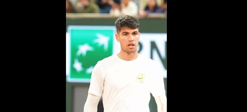 Alcaraz solo piensa en quedarse con Roland Garros Captura Instagram Alcaraz @carlitosalcarazz.jpg