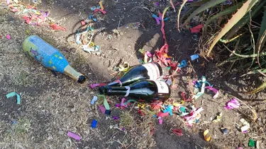 Confeti en playas o hilo de volantín: Tras polémica por revelación de género alertan por otras celebraciones que dañan la naturaleza