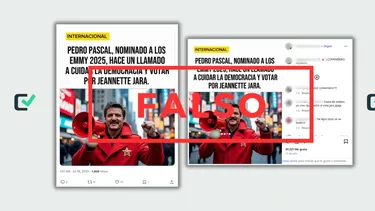 No hay registros de que Pedro Pascal haya hecho un llamado a votar por Jeannette Jara en las elecciones presidenciales de este año
