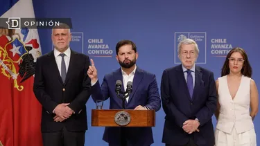 El Desconcierto | 30631 imagen del presidente boric el canciller y personeros de gob.webp
