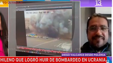 VIDEO| “No me gusta el circo”: El tenso diálogo entre chileno en Ucrania y Mirna Schindler