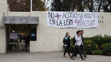Universidad Técnica Federico Santa María despierta con toma feminista