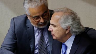 Luis Hermosilla junto a Andrés Chadwick - Agencia Uno