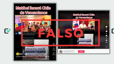FALSO: Matthei no dijo que será la presidenta de los venezolanos, video fue recortado