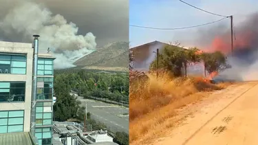 Incendios forestales, Alerta Roja, calor extremo y muerte de bombero marcan jornada en la capital y OHiggins