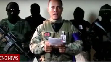 VIDEO| Grupo de militares exige renuncia inmediata de Maduro