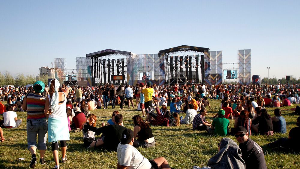 Imagen de lo que fue el Festival Frontera 2015 - Agencia Uno