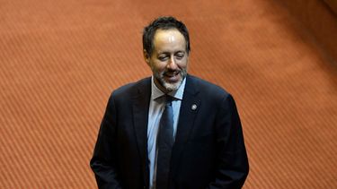 Cristóbal Urruticoechea, durante la sesión de la Cámara de Diputados Cristóbal Urruticoechea, durante la sesión de la Cámara de Diputados