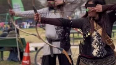 “Feria Friki” acusa que flecha que hirió en el rostro a una mujer fue lanzada por menor de edad