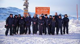 Diputados de la Comisión de Defensa Nacional realizaron sesión especial en la Antártica