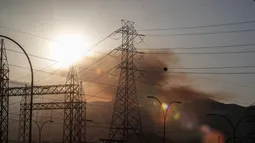 Alerta Roja por incendio forestal en Rancagua: Fuego pone en peligro una subestación eléctrica