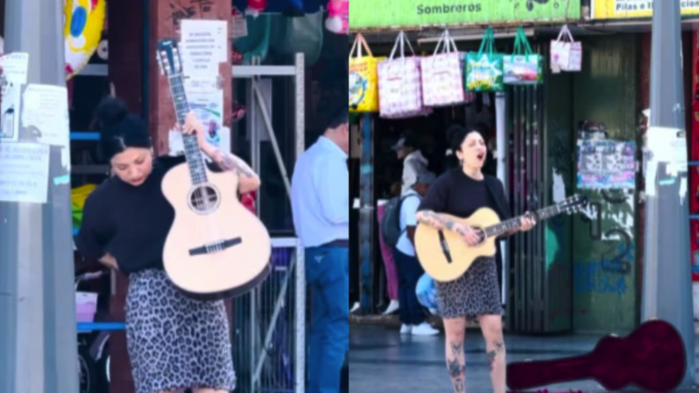 VIDEO| Mon Laferte sorprende cantando en calle de Antofagasta: Nadie me reconocía
