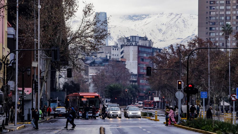 Lluvias en Santiago hoy jueves - Agencia Uno
