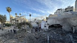 Franja de Gaza destrozada por Israel