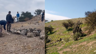 VIDEO| Limanes, la técnica ancestral que se implementará en el cerro Chena para capturar el agua