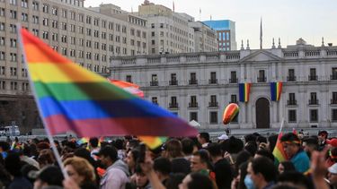 El Desconcierto | Marcha LGBTIQ+ frente a La Moneda