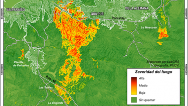 Imágenes satelitales de la NASA muestran magnitud de devastadores incendios de Valparaíso