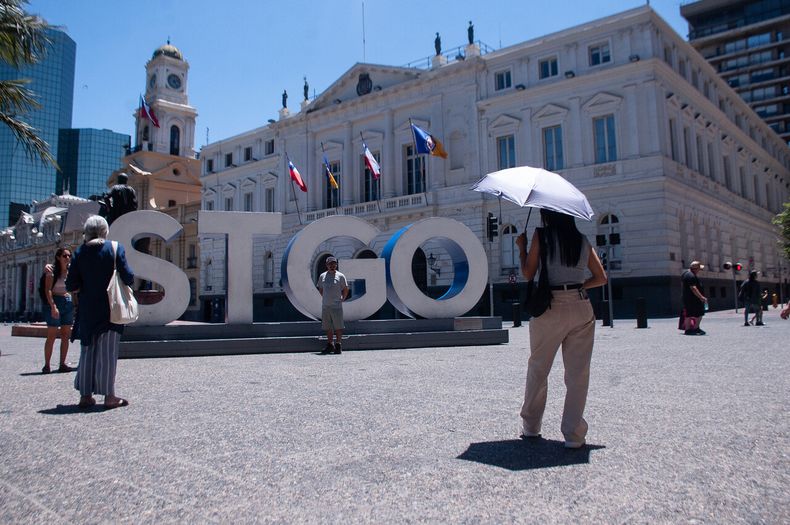 Santiago tendrá agradables temperaturas, pero sólo lunes y martes - Agencia Uno