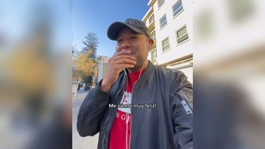 VIDEO| La emotiva reacción de tiktoker boliviano ante actitud de automovilistas chilenos