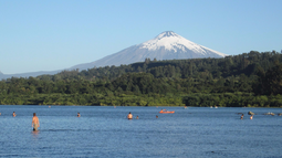 Lago Villarrica, Región de La Araucanía.&nbsp;
