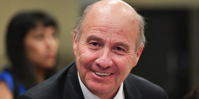 Jorge Quiroz, ministro de Hacienda. Agencia Uno.&nbsp;