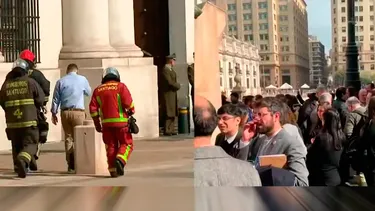 Fuerte olor a gas en centro de Santiago obliga a evacuar Palacio de La Moneda y edificios cercanos