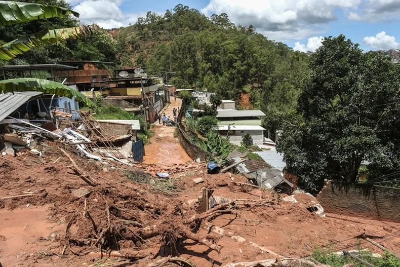 Fuertes lluvias en Brasil - Agencia EFE