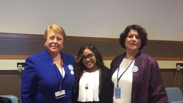 Bachelet presenta ante la ONU inédita experiencia de participación de niños chilenos en políticas públicas