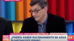 VIDEO| Daniel Stingo: Chile es uno de los pocos países del mundo donde se transa el agua