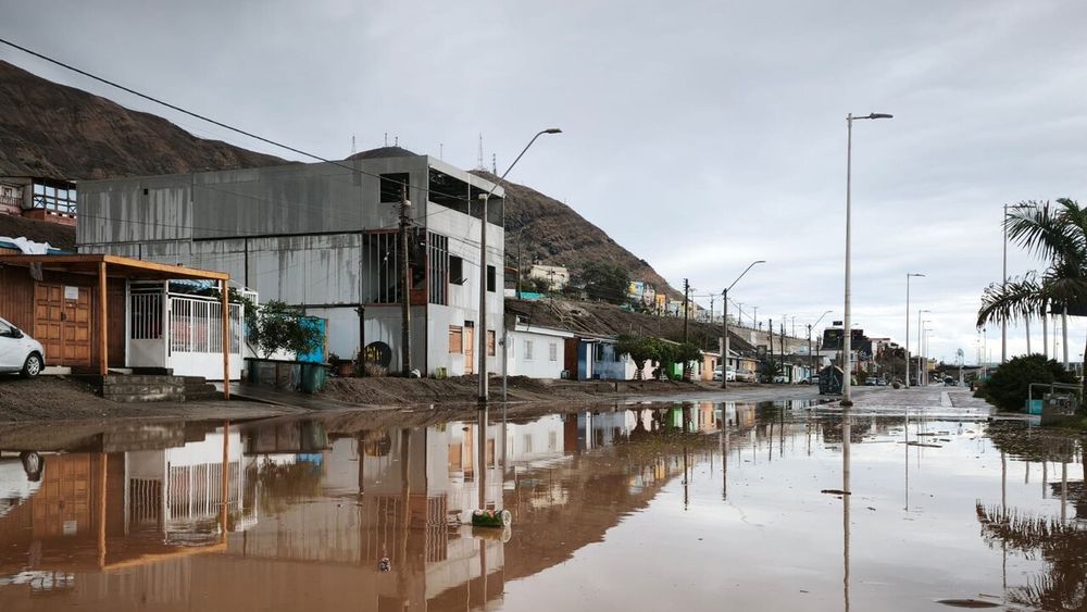Aluvión en Tocopilla.&nbsp;