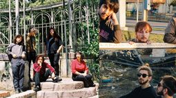 Bandas chilenas Columpios al Suelo (a la izquierda) y Asia Menor (a la derecha). Bandas chilenas Columpios al Suelo (a la izquierda) y Asia Menor (a la derecha).