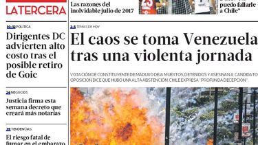 Portadas de medios internacionales omiten que más de 8 millones de venezolanos votaron a favor de la Asamblea Constituyente