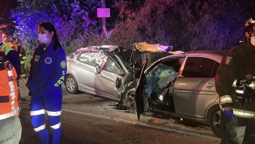 Colisión frontal en La Serena deja ocho personas fallecidas