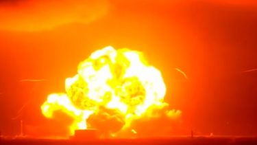 Cohete New Glenn de Blue Origin explotó en el aire - Captura de video