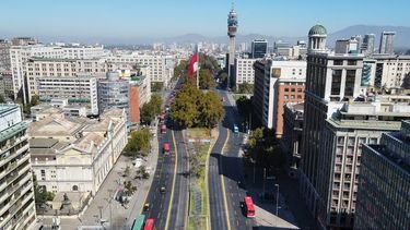 Proyecto Nueva Alameda: Reparación de 13.750 m2 de veredas, 3.000 nuevos árboles y ciclovía