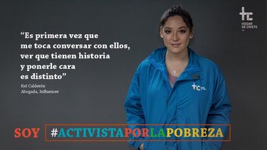 REDES| Las críticas a la participación de Kel Calderón en campaña del Hogar de Cristo