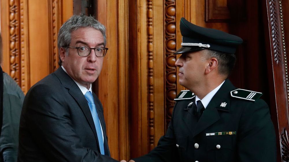 Gabriel Zaliasnik cuando era abogado de Iván Moreira - Archivo Agencia Uno