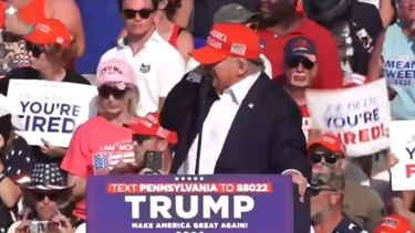 Trump tras ataque: Nos mantendremos fuertes y desafiantes frente al mal, no tenemos miedo