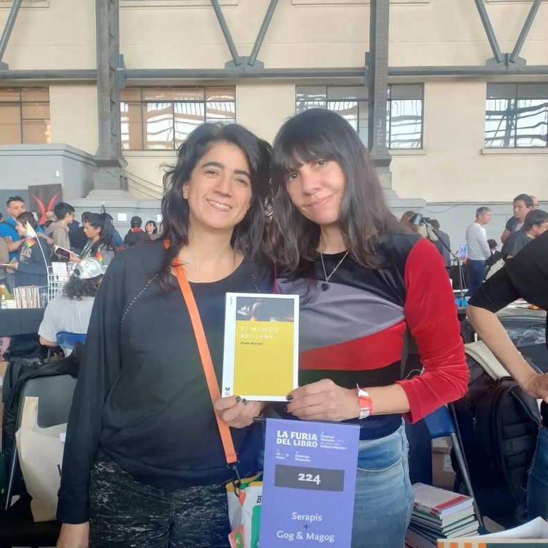 Paula Boente y Vanina Colagiovani en la Furia del Librojpg