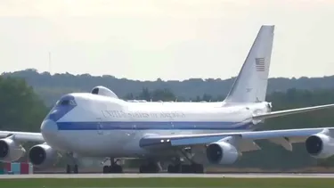 Trump juega con la tensión nuclear: “Avión del juicio final” aterriza en Washington en plena escalada bélica Israel-Irán