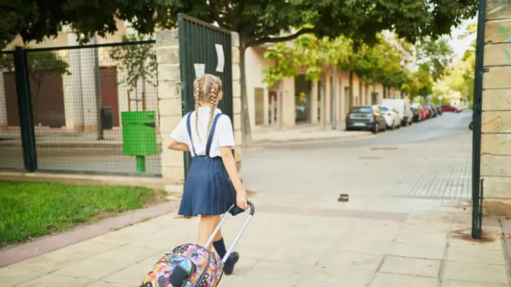 Atención con las mochilas con ruedas: Sepa cuánto peso deben cargar escolares y por qué no se recomienda su uso