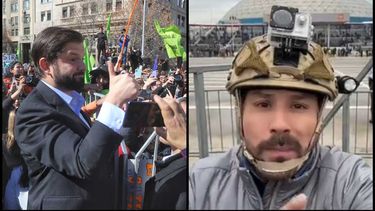 Viralizan convocatoria a marcha pro Gabriel Boric en La Moneda: Team Patriota reacciona