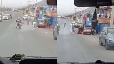 VIDEO| Acusan a Carabinero de matar a sujeto que intentó atropellarlo en fiscalización