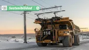 menos emisiones y eficiencia energetica en tarapaca: novedoso sistema de collahuasi electrifica camiones mineros