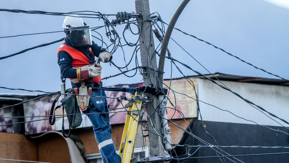 Cortes de luz en Santiago - Agencia Uno