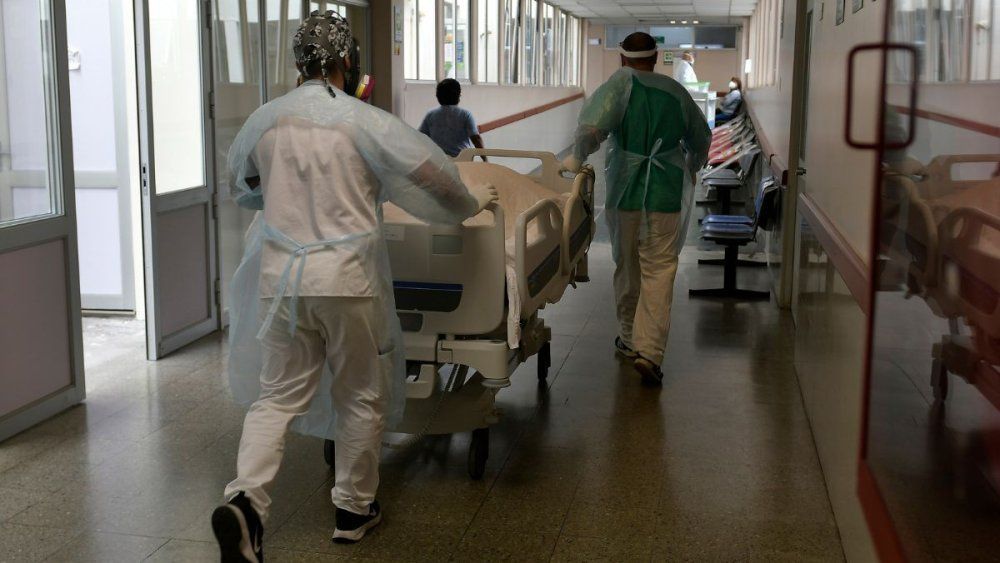Foto de un hospital en pandemia / Agencia Uno