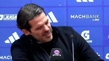 Fernando Gago tuvo síntomas de pre infarto en la conferencia de prensa de este jueves - Captura de YouTube