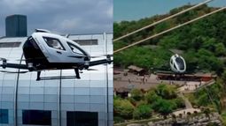 VIDEO| Taxis voladores: China aprobó oficialmente vehículos aéreos sin conductor