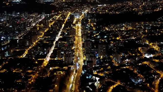 Contaminación lumínica en el mundo - Agencia Uno