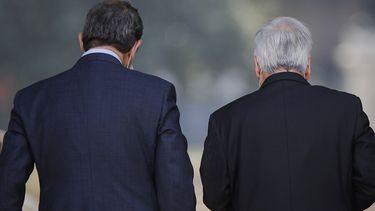 El Desconcierto | Canciller Allamand y presidente Pinera.jpg